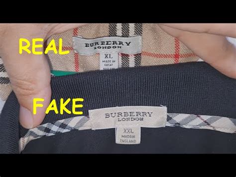 real and fake burberry polo|real burberry polo shirts.